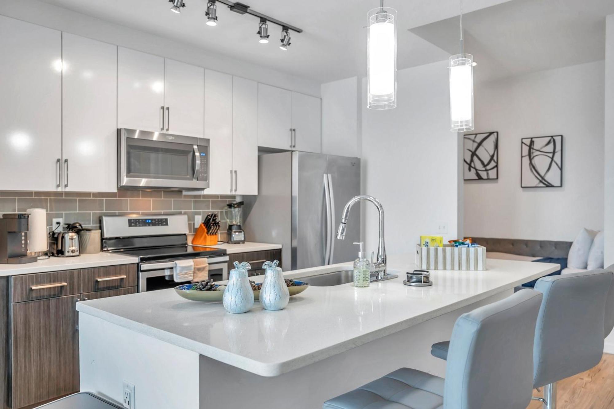 Luxury 1 Bedroom With Den Downtown Tampa Apt - City Views, Rooftop Pool, Workspace מראה חיצוני תמונה