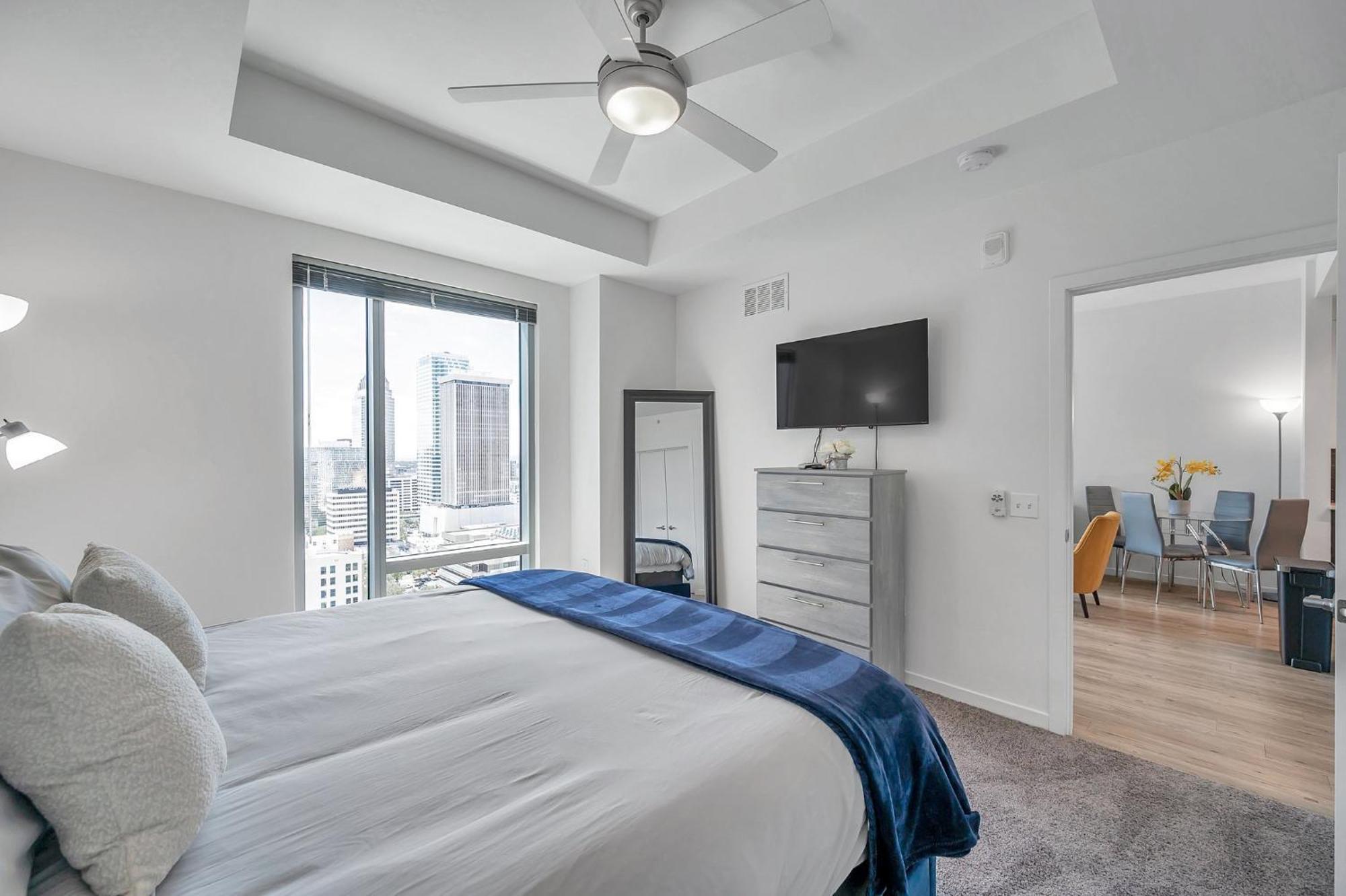 Luxury 1 Bedroom With Den Downtown Tampa Apt - City Views, Rooftop Pool, Workspace מראה חיצוני תמונה